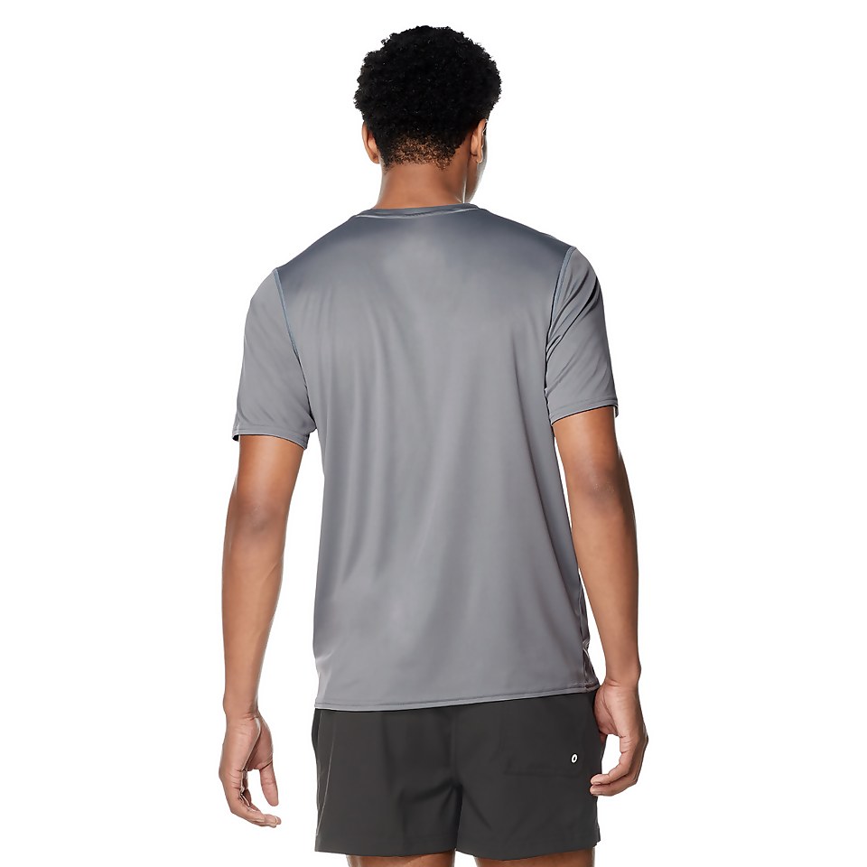 Graphic Short Sleeve Swim Rashguard