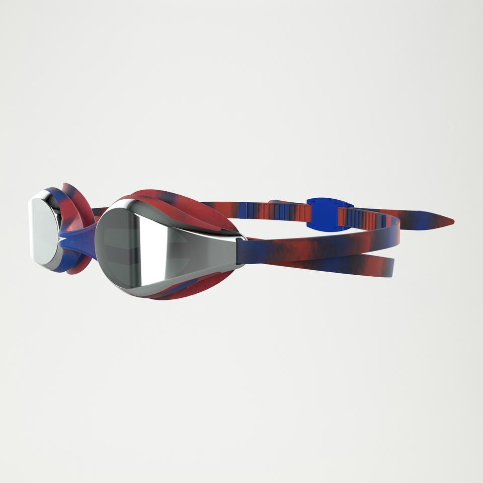 Junior Hyper Flyer Mirror Goggles Navy/Red/Grey