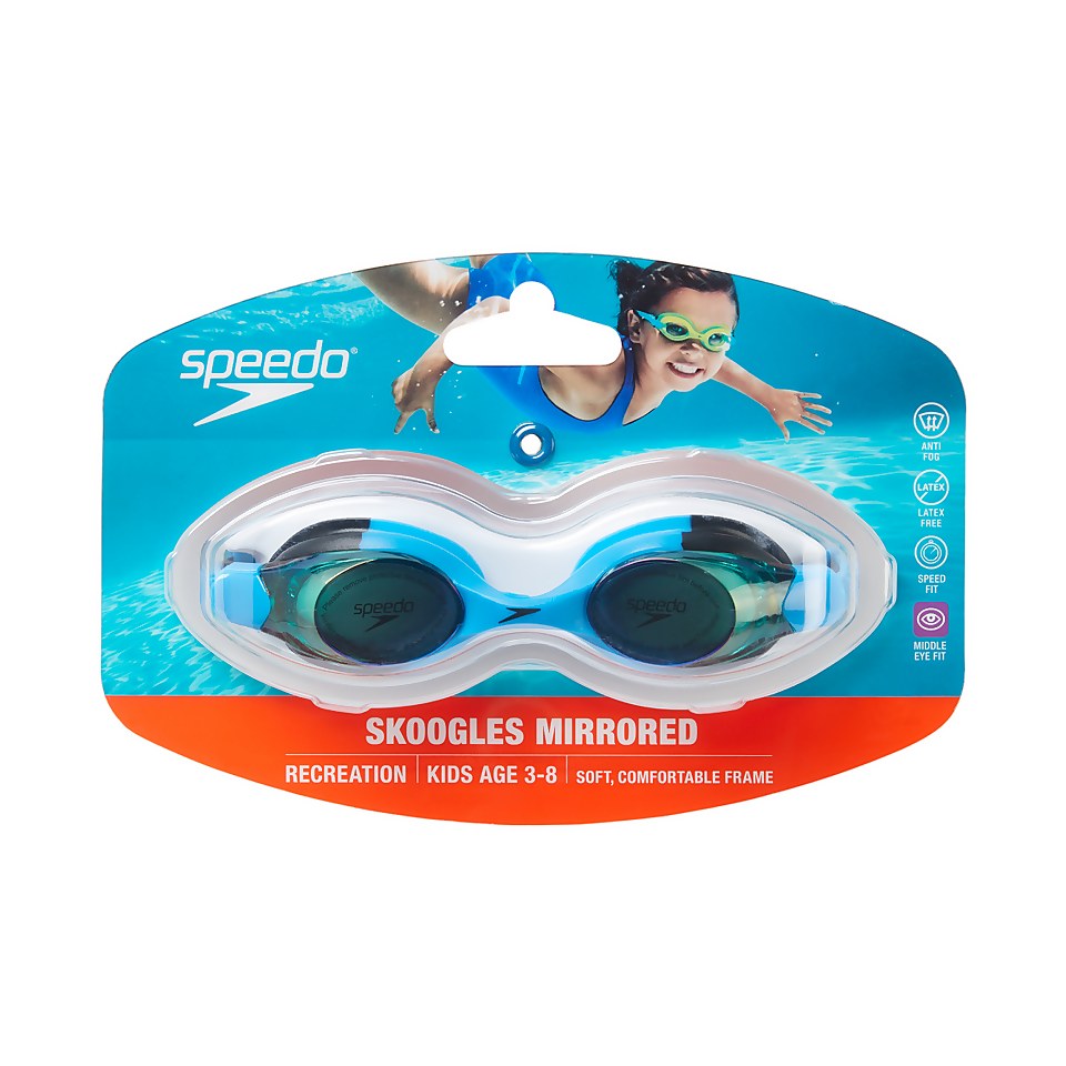 Kids Skoogle Mirrored Goggles Black