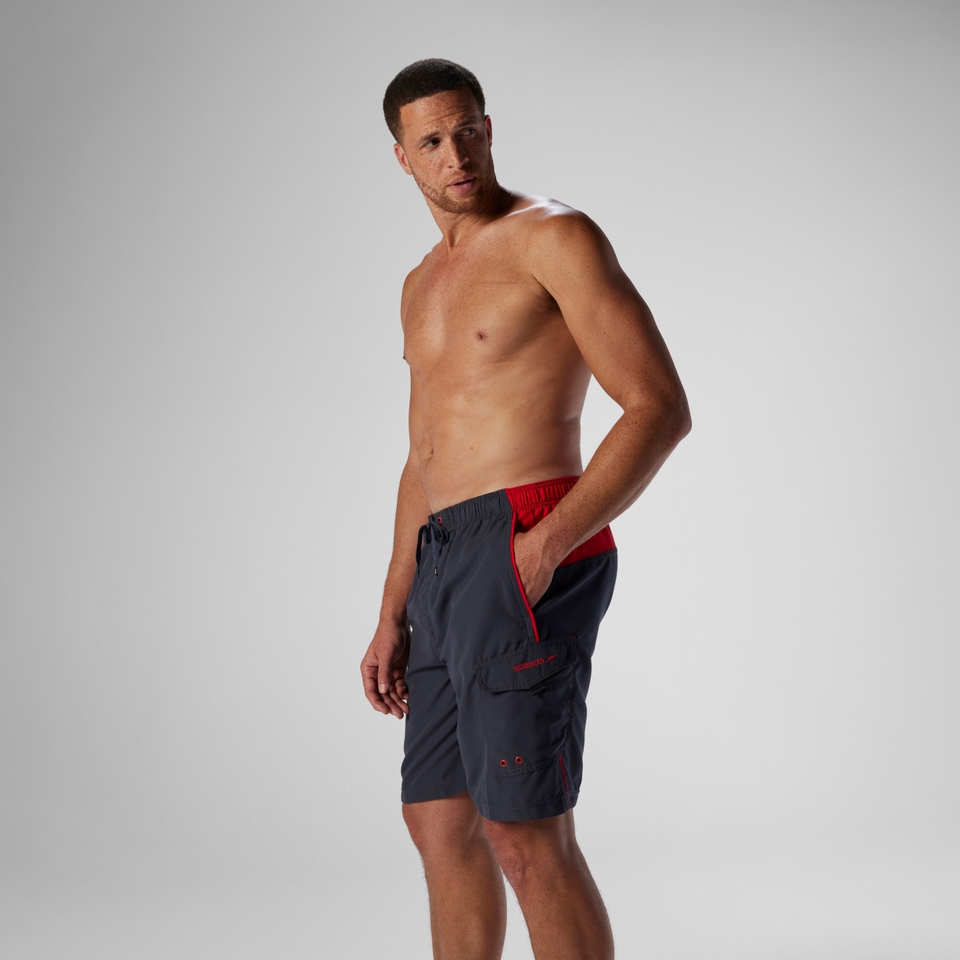 Men's Marina Sport Volley Swim Trunks Gray
