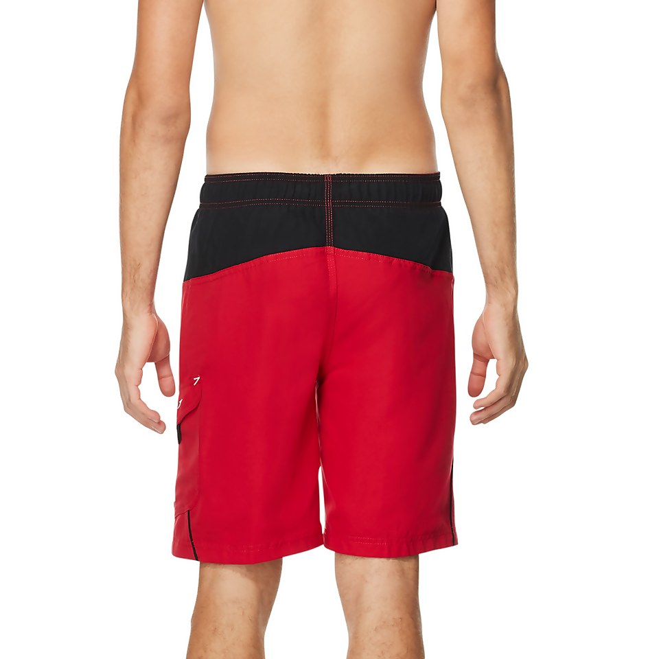 Men's Marina Sport Volley Swim Trunks Red