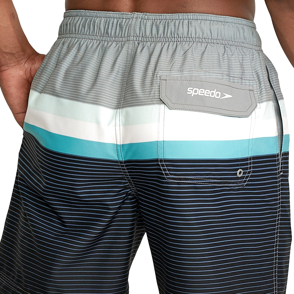 Men's Printed Volley 18" Gray