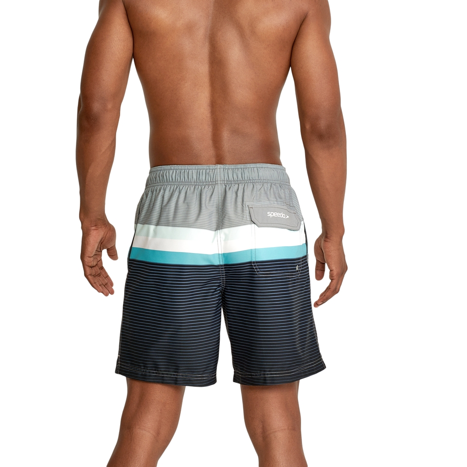 Men's Printed Volley 18" Gray