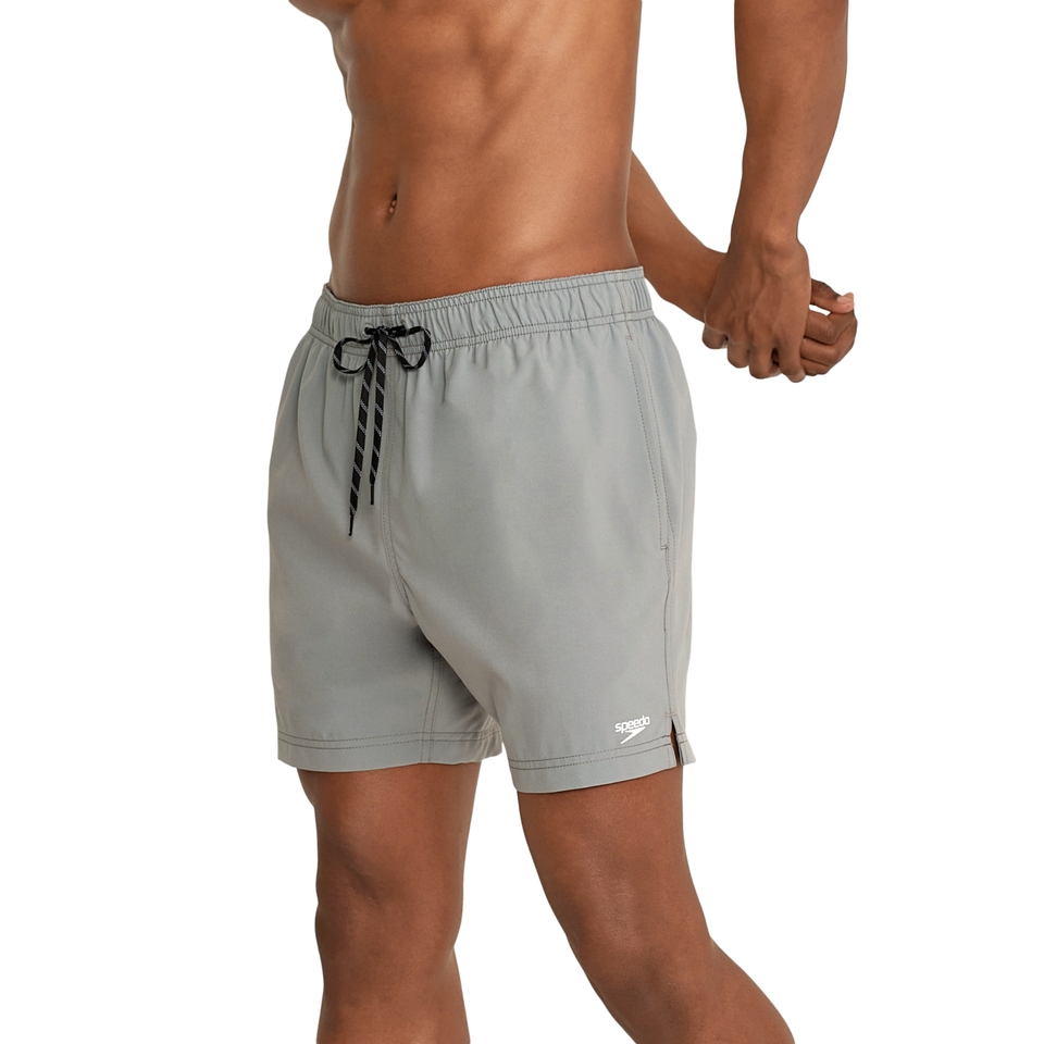 Men's Solid Volley 16" Gray
