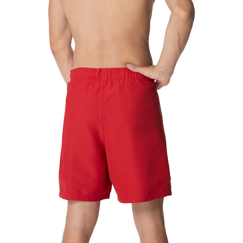 Men's Guard 19" Volley Swim Trunks Red