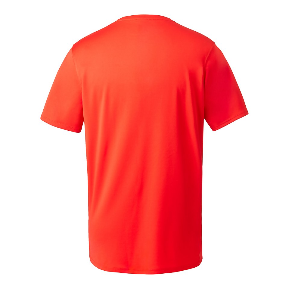 Men's Guard New Easy Short Sleeve Rashguard Red