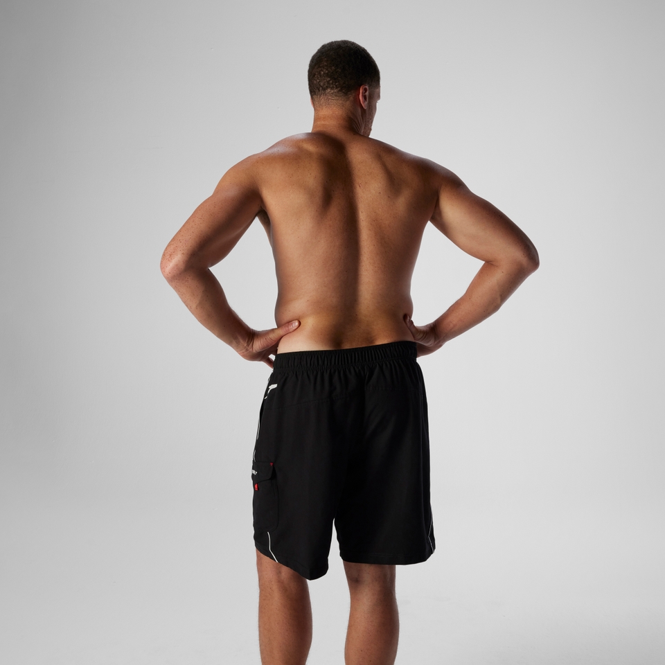 Men's Marina Volley Swim Trunks Black