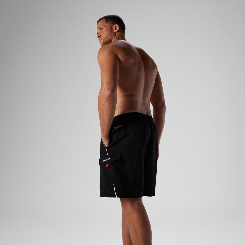 Men's Marina Volley Swim Trunks Black