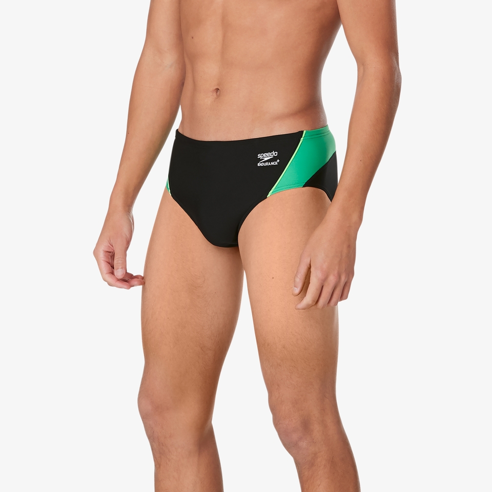 Men's Launch Splice Brief Green