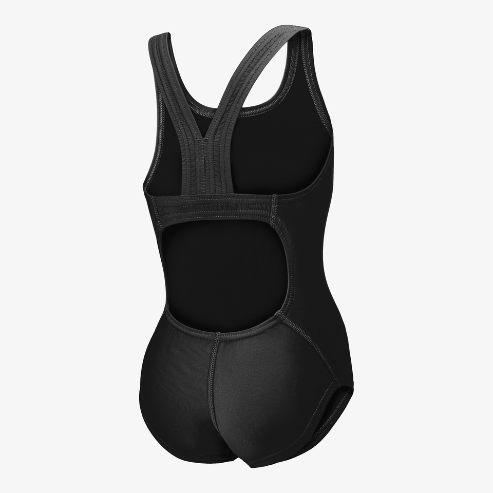 Women's Super Pro Back Solid One Piece Black