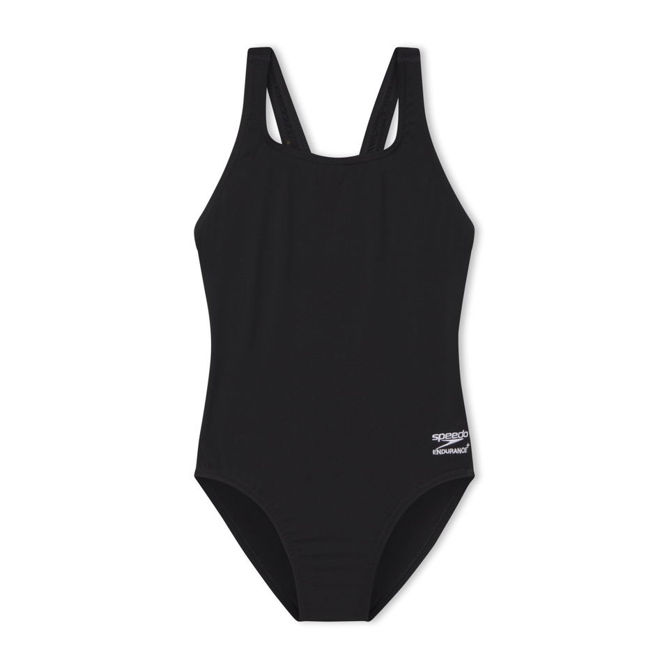 Women's Solid Super Proback Youth One Piece Black