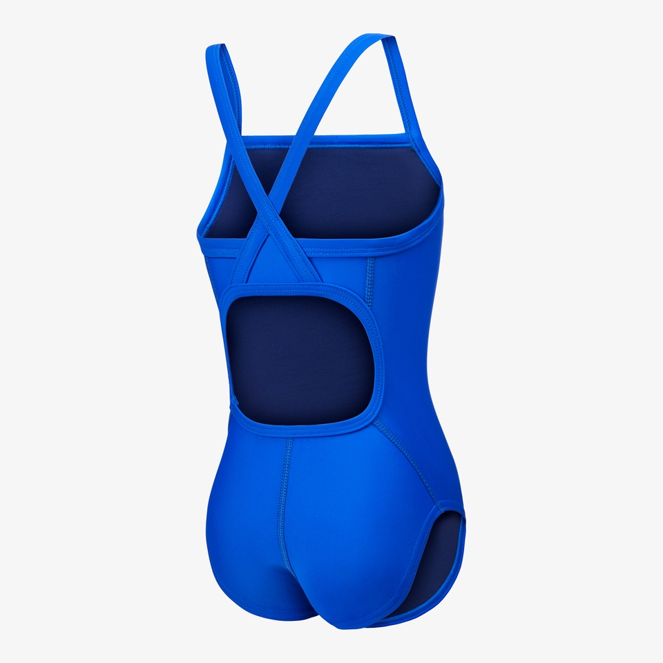 Women's Flyback Solid One Piece Youth Blue