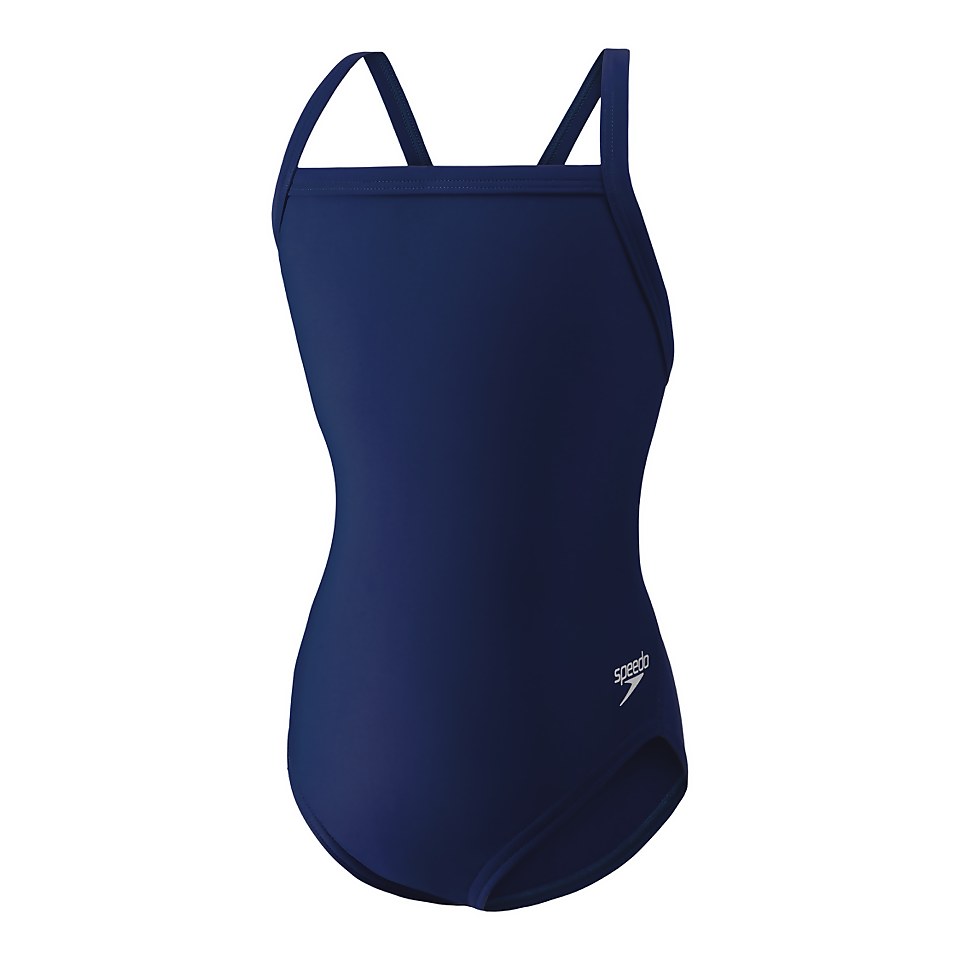 Women's Flyback Solid One Piece Navy