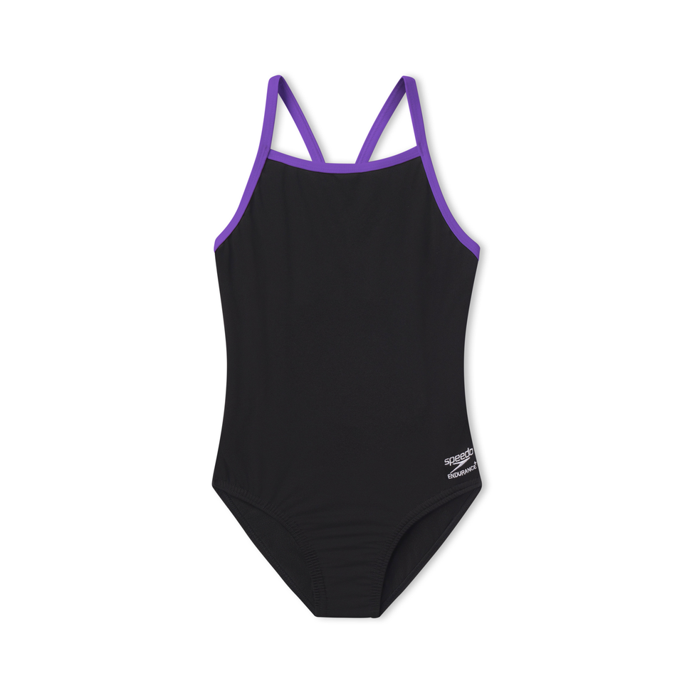 Women's Flyback Youth Training Suit One Piece Purple