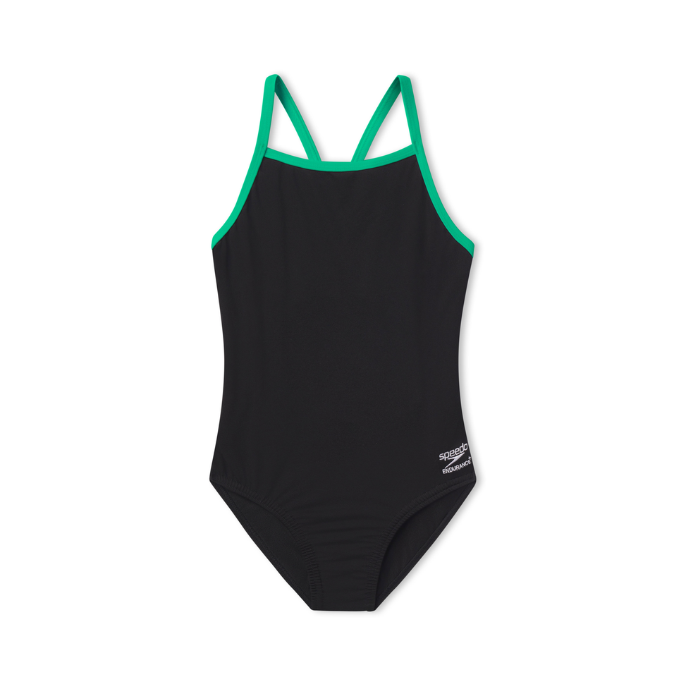 Women's Flyback Youth Training Suit One Piece - Green
