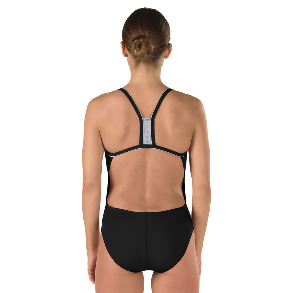 Women's Endurance+ Thin Strap One Piece Black