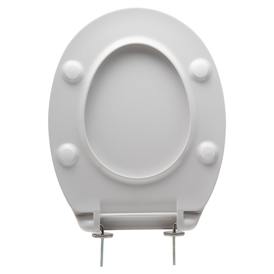 Bemis Pesaro Duroplast Slim Toilet Seat - White