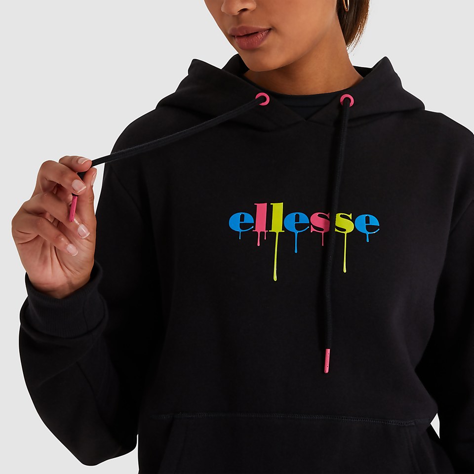 Bubble Kapuzenpullover Schwarz