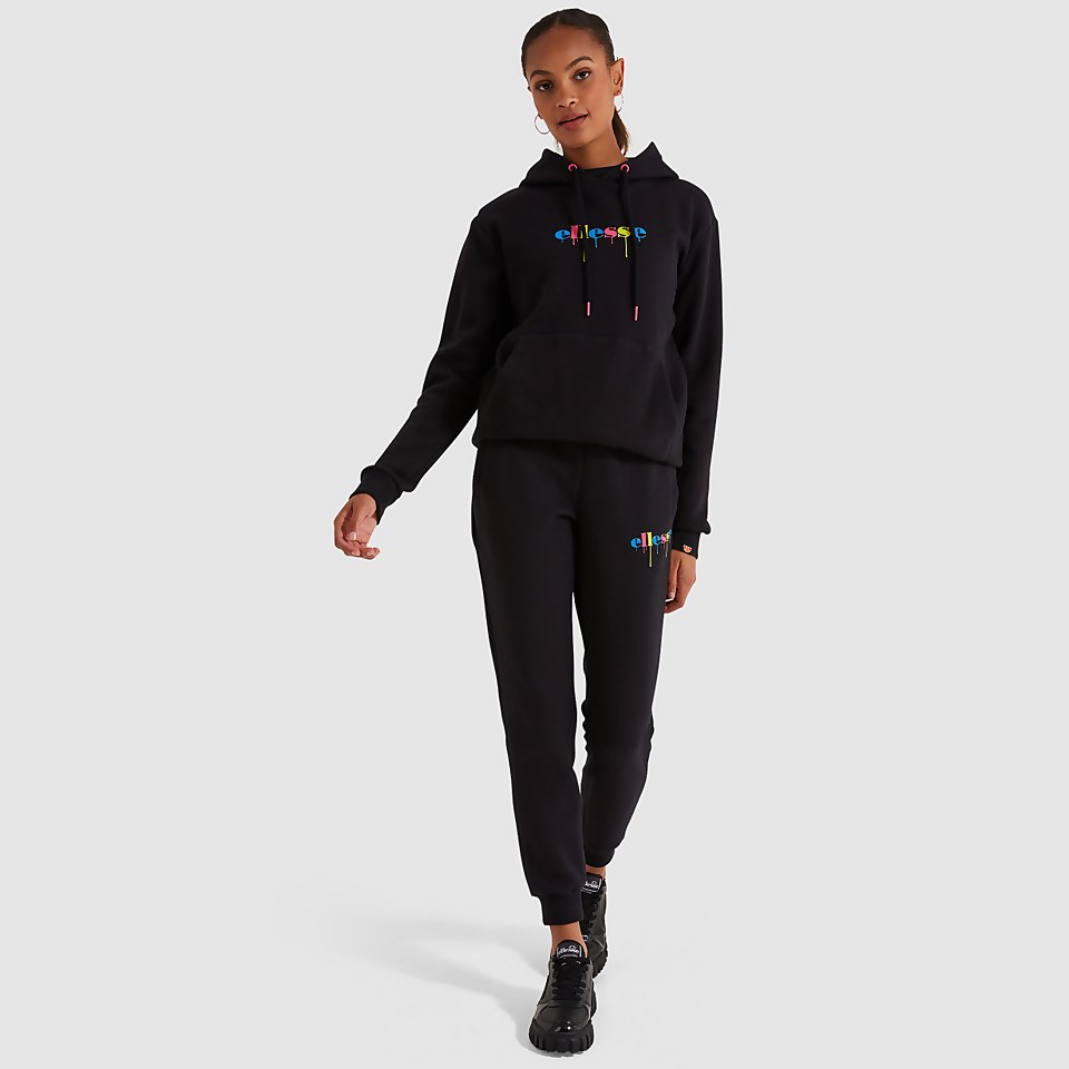 Bubble Kapuzenpullover Schwarz