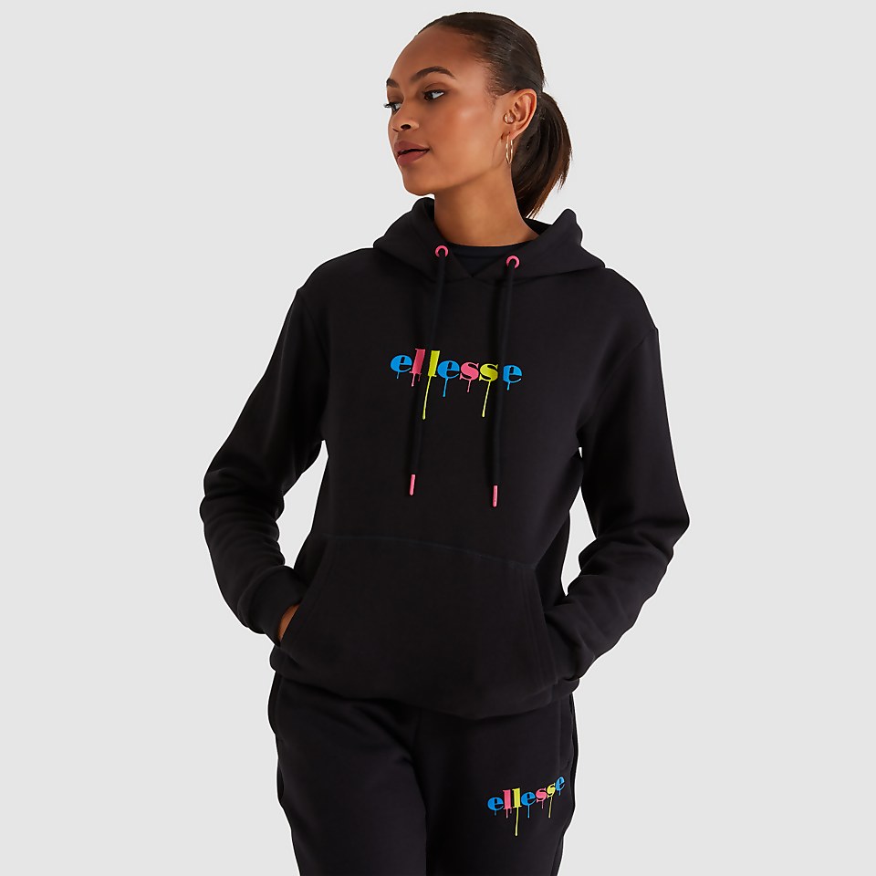 Bubble Kapuzenpullover Schwarz