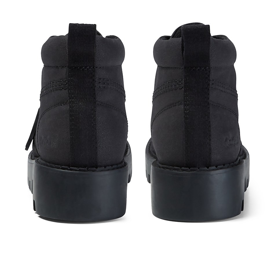 Adult Unisex Kizziie Hi Leather Alternative Black