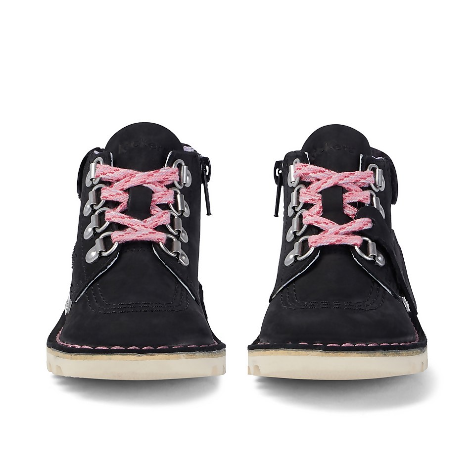 Infant Girls Kick Hi Winter Nubuck Black