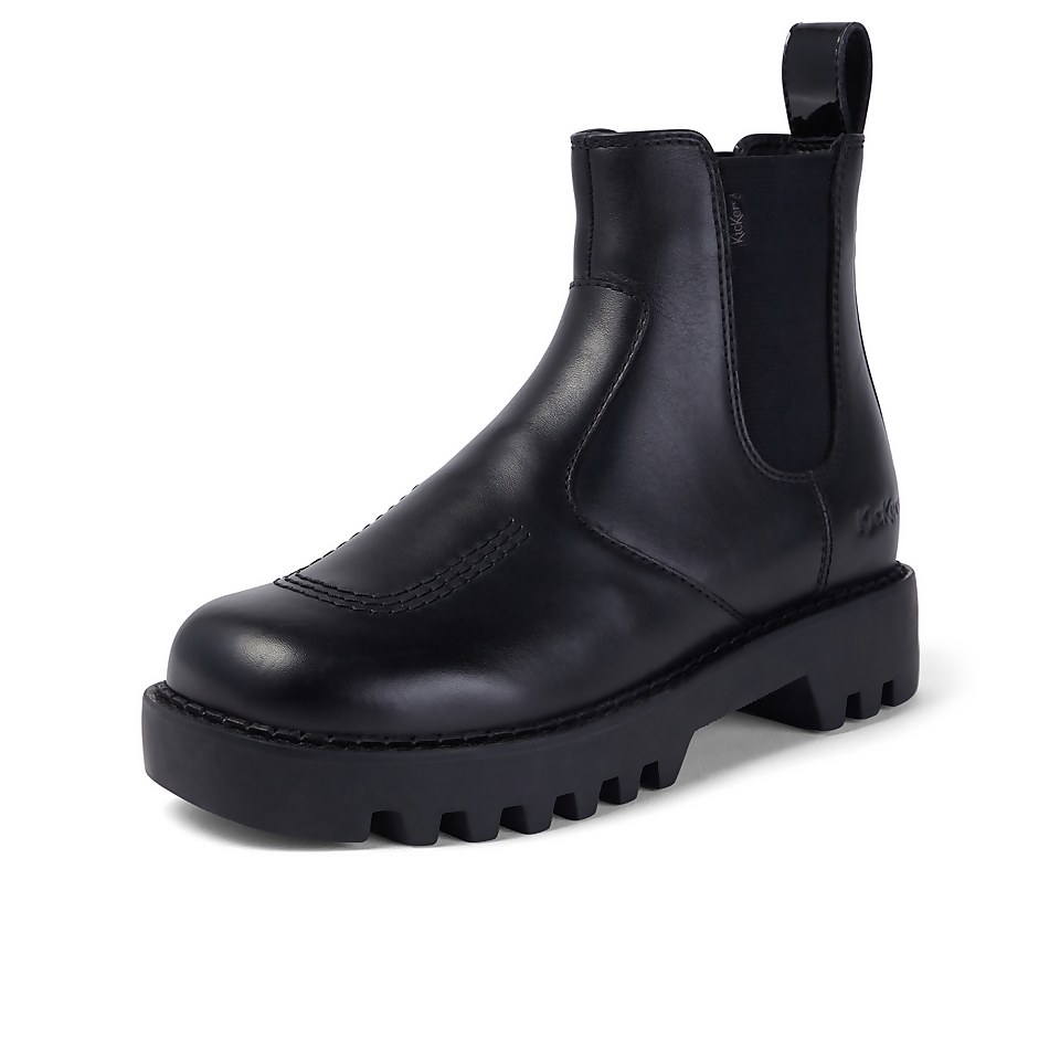 Adult Women's Kizziie Leather Chelz Black