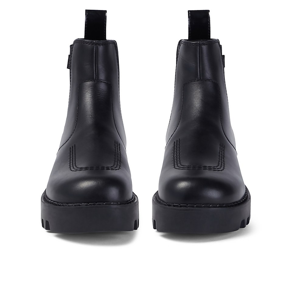 Adult Women's Kizziie Leather Chelz Black