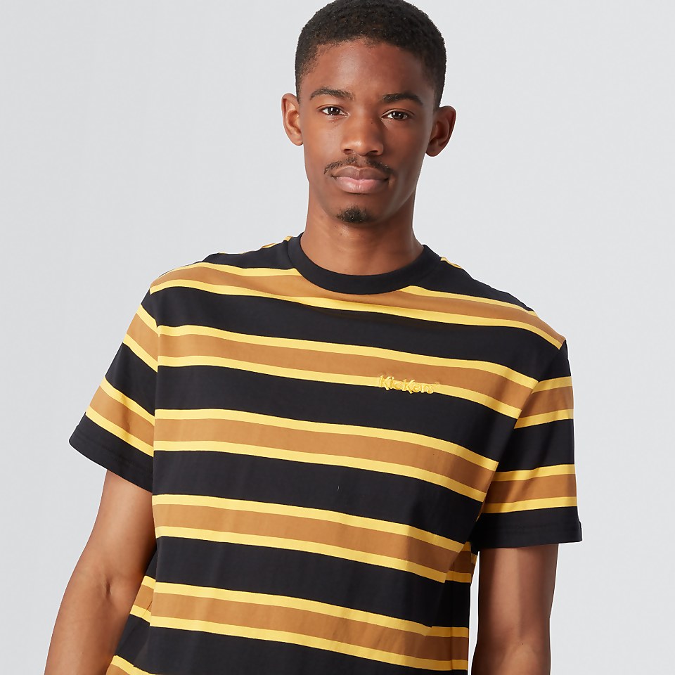 Men's Short Sleeve Striped T-Shirt Multi