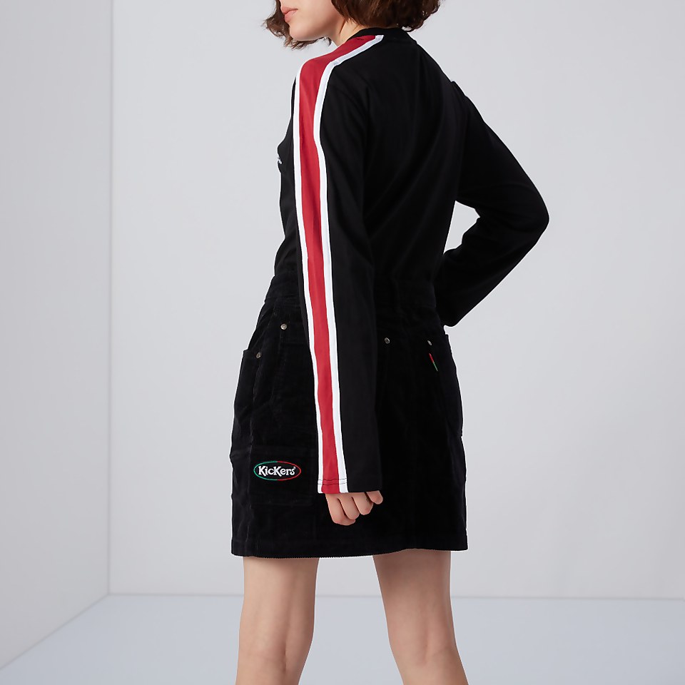 Women's Mini Corduroy Skirt Black