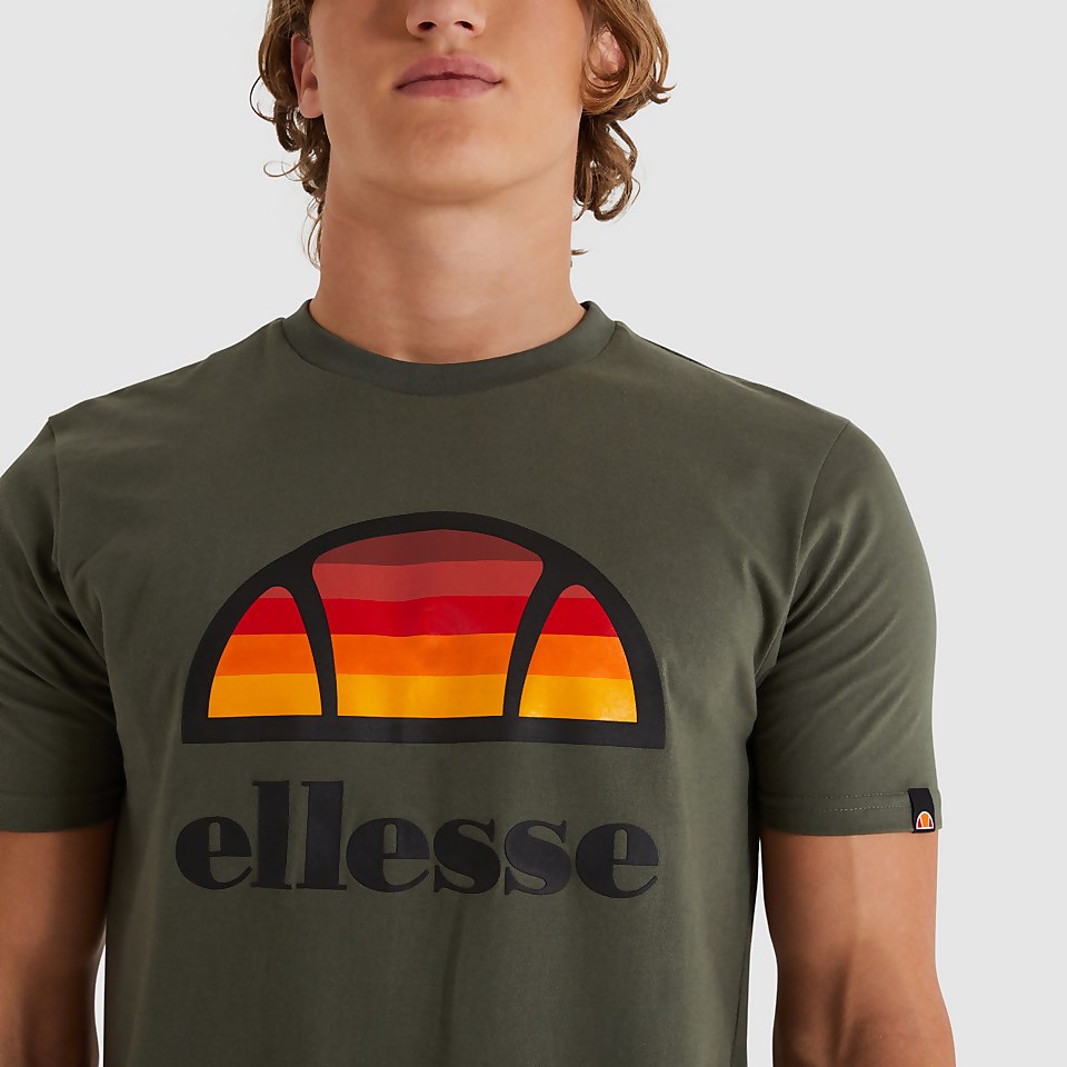 Sunset T-Shirt Dunkelgrün