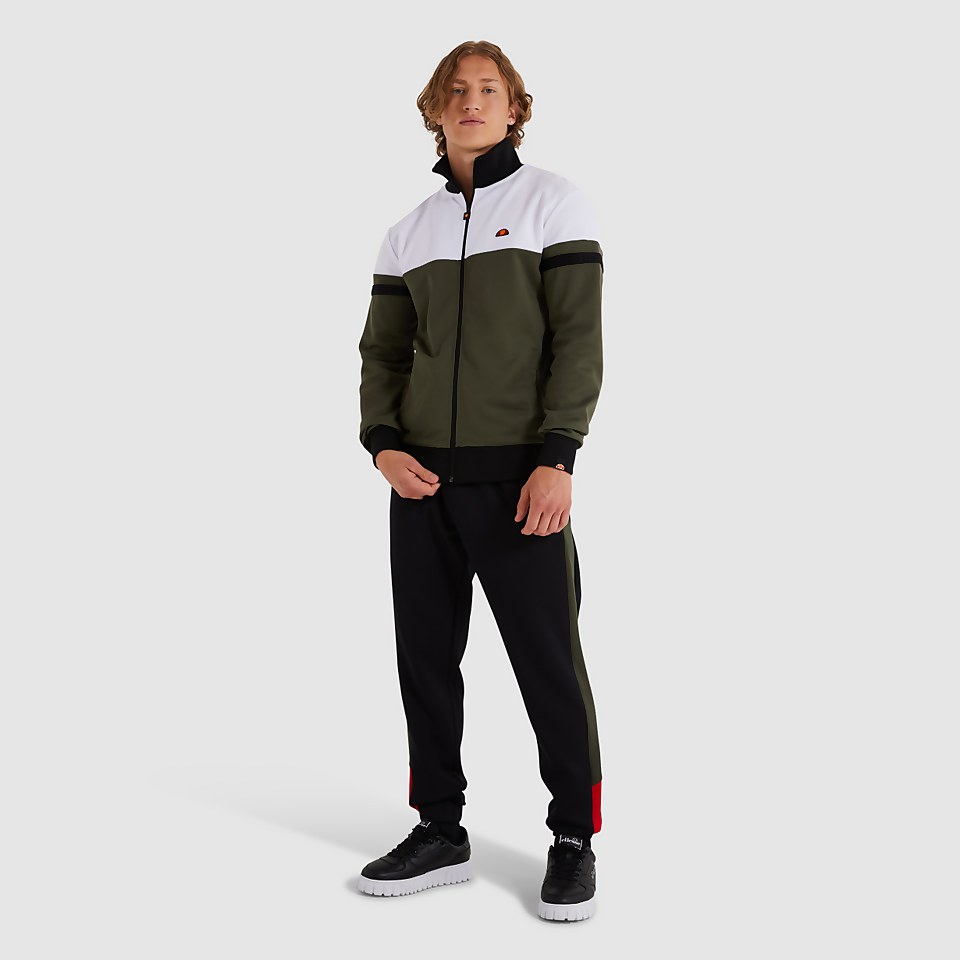 Carloz Track Top Dark Green