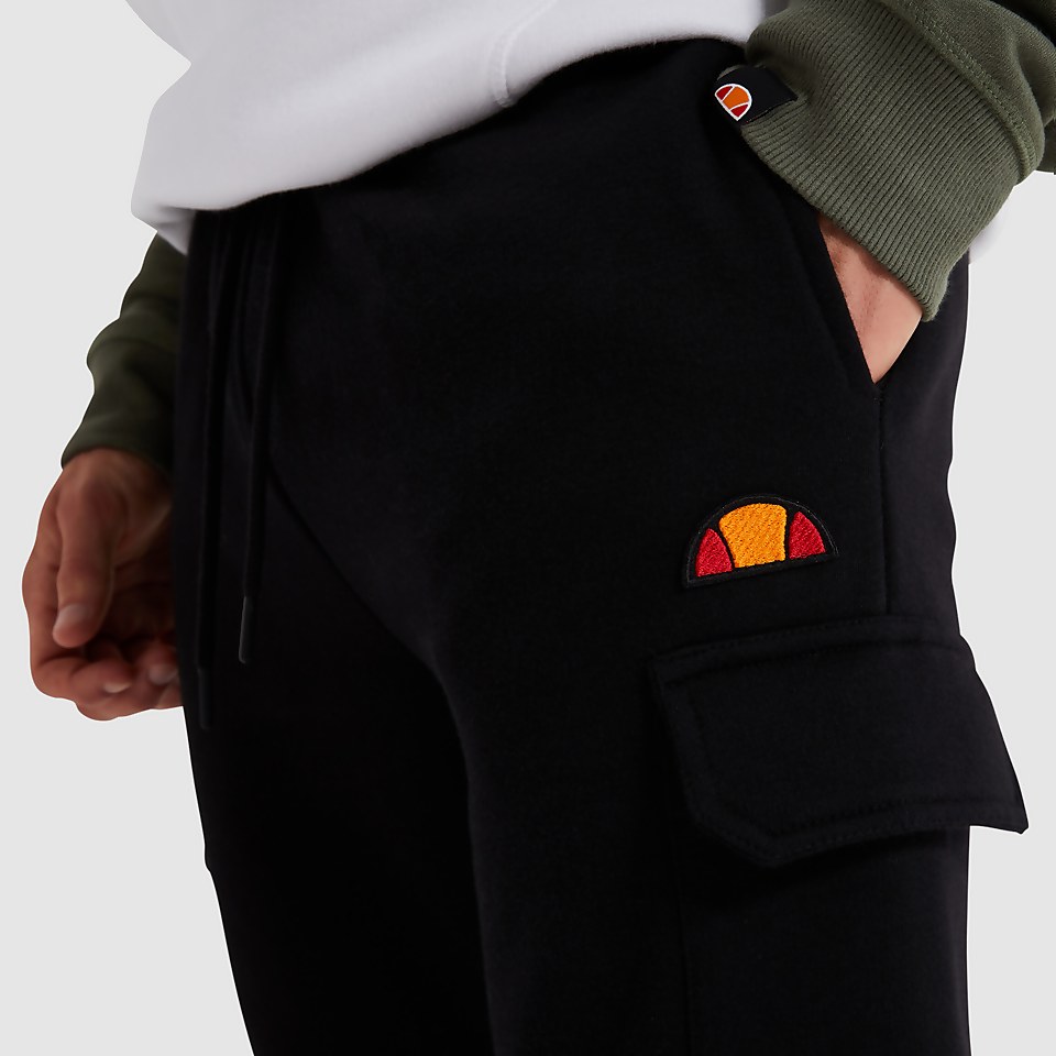 Leclerc Cargohose Schwarz