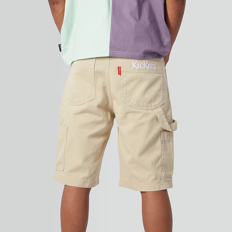 Men's Combat Shorts Beige