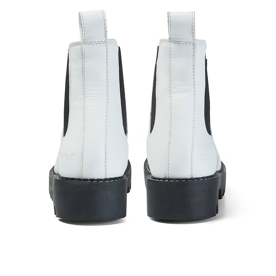 Adult Women's Kizziie Chelz Leather White