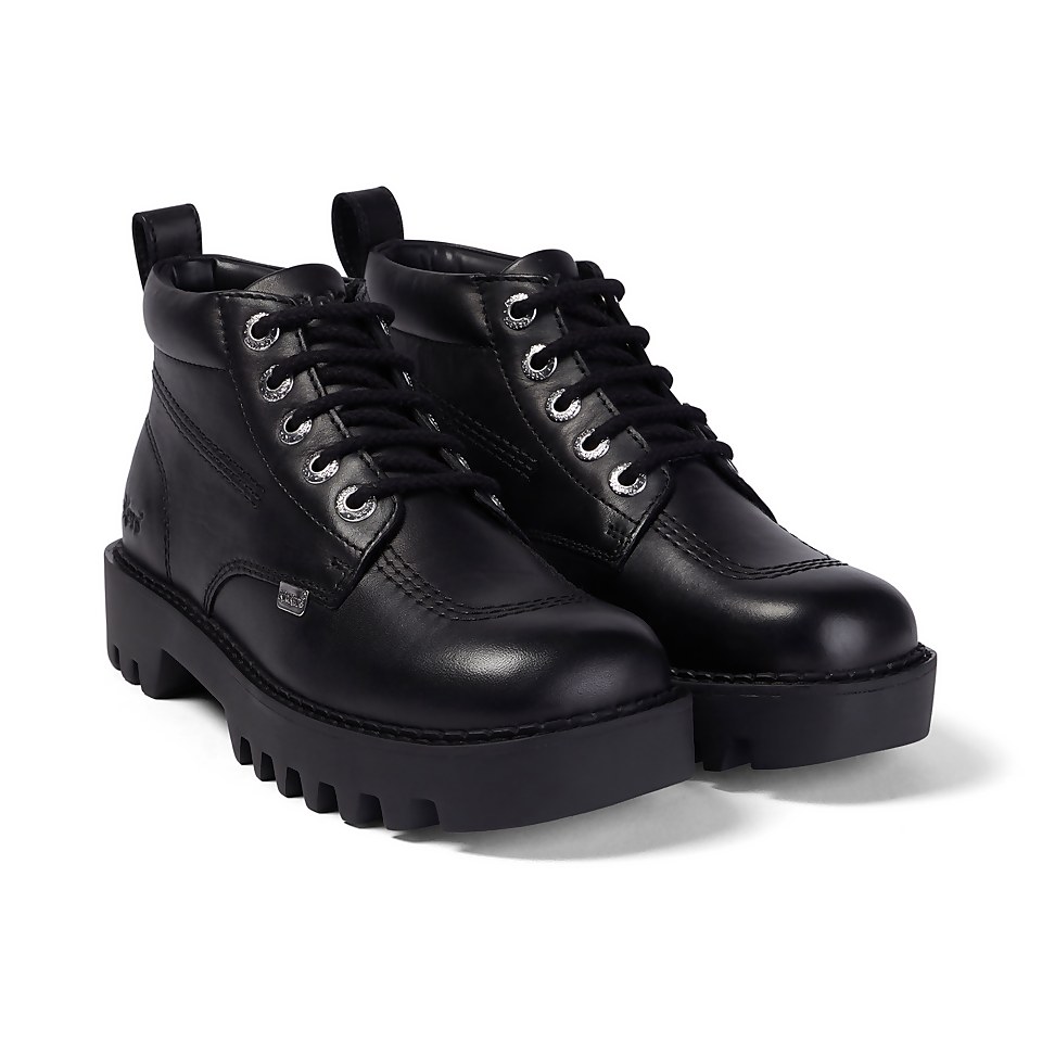 Adult Unisex Kizziie Hi Leather Black