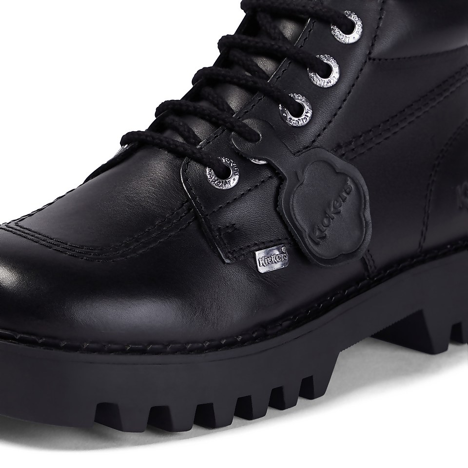 Adult Unisex Kizziie Hi Leather Black