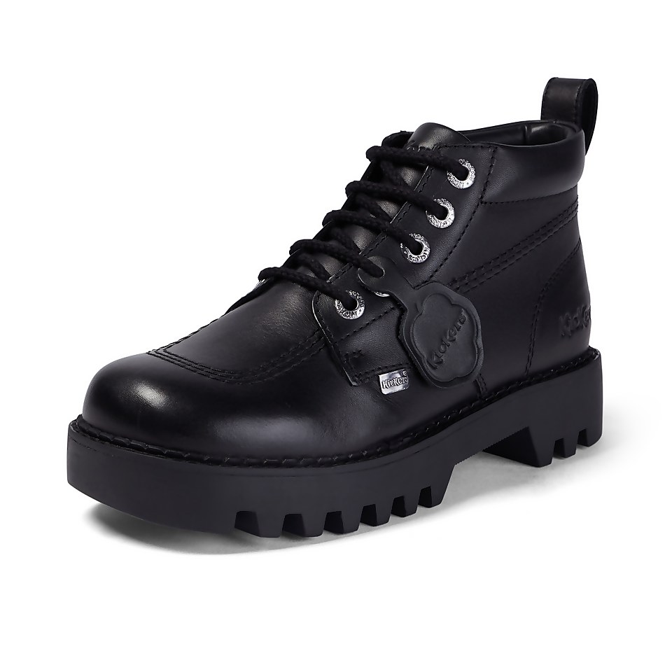 Adult Unisex Kizziie Hi Leather Black