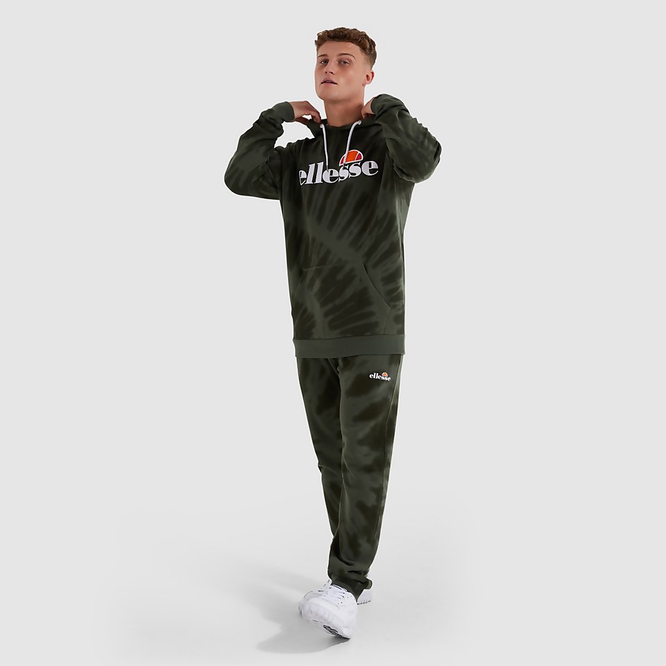 Men's Sl Gottero Tie Dye OH Hoody Dark Green