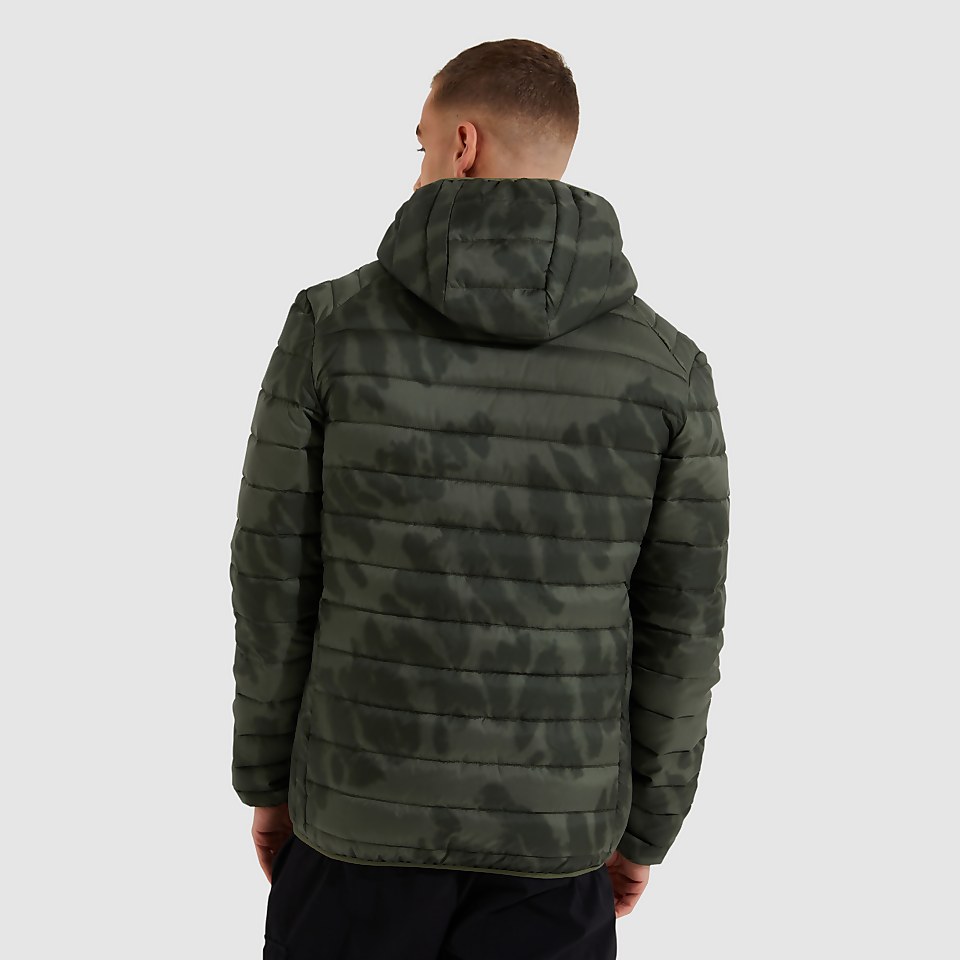 Lombardy 2 Steppjacke Dunkegrün Batik