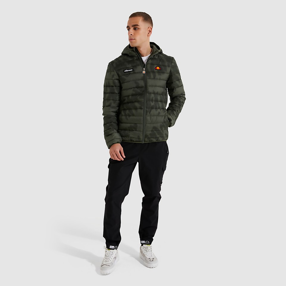 Lombardy 2 Steppjacke Dunkegrün Batik