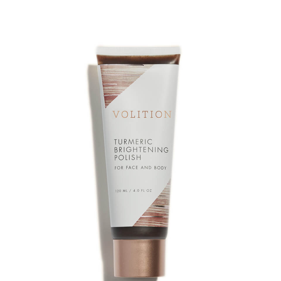 Volition Beauty Turmeric Brightening Polish with Vitamin E and Olive Oil 4 oz