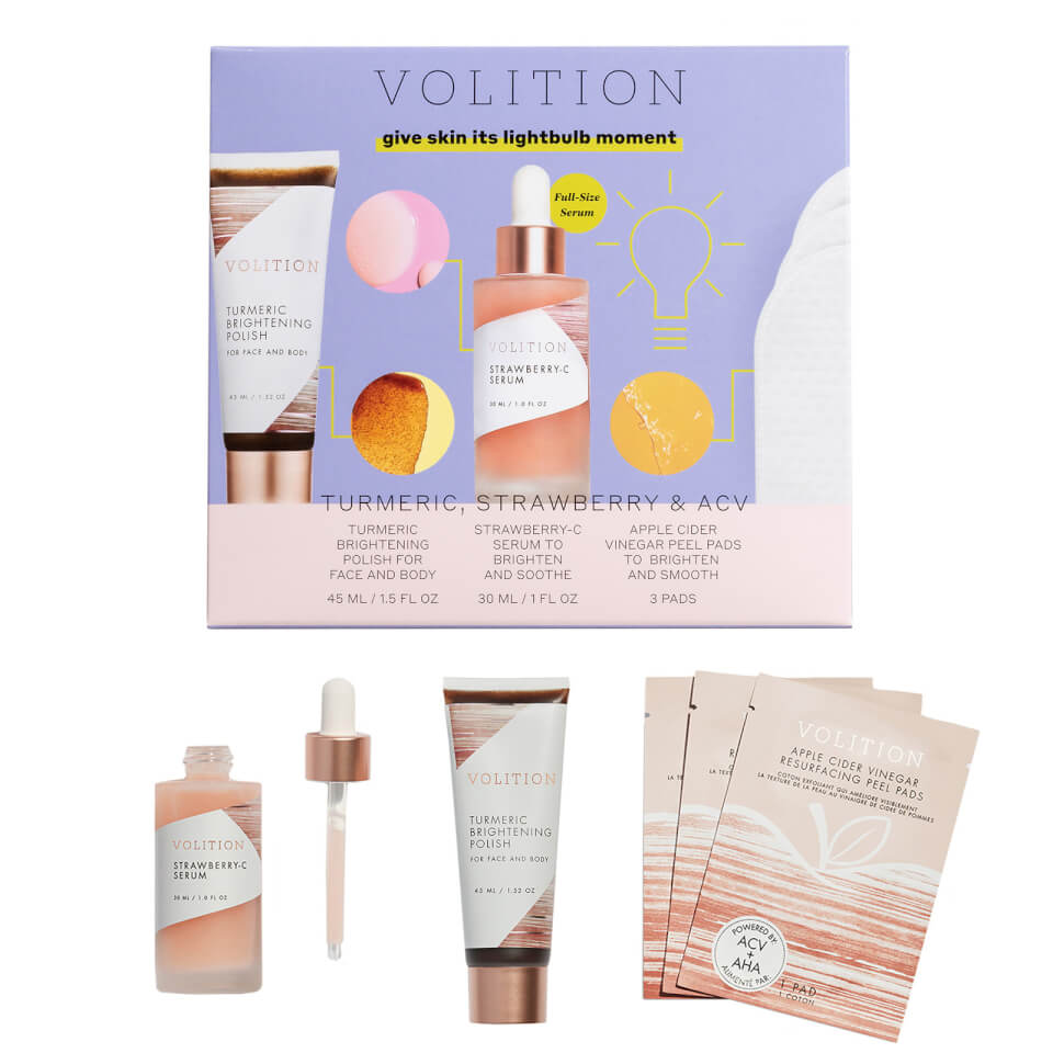 Volition Beauty Give Skin its Lightbulb Moment Kit