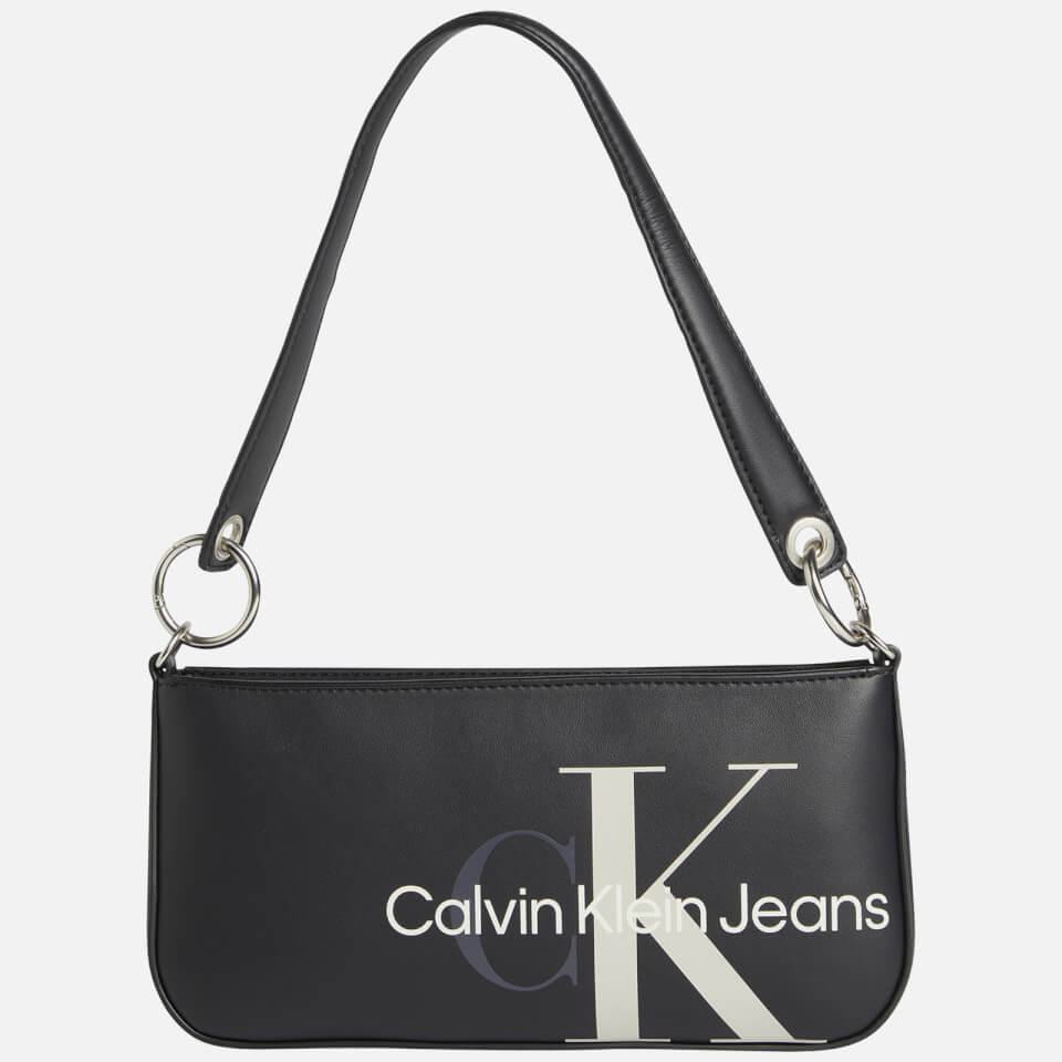 Calvin Klein Jeans Women's Sculpted Mono Shoulder Pouch - Black