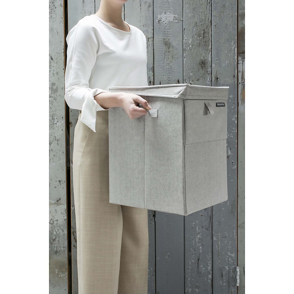 Brabantia Stackable Laundry Box, 35L, Grey