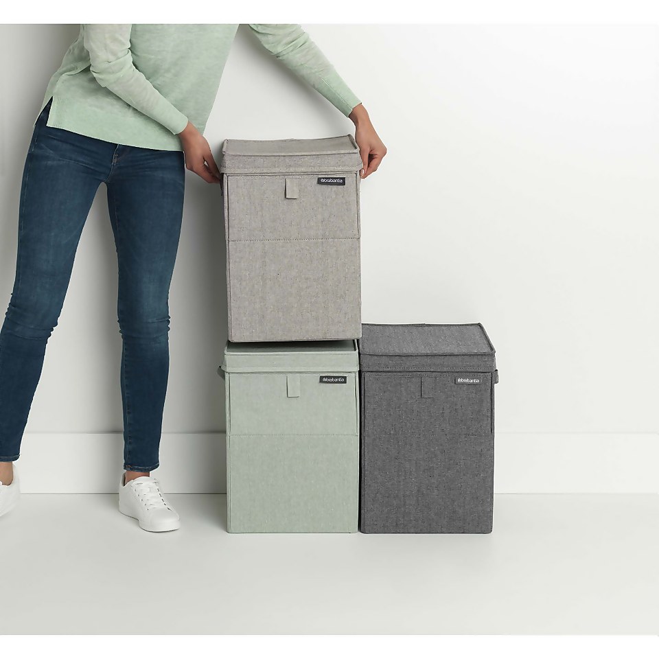 Brabantia Stackable Laundry Box, 35L, Grey