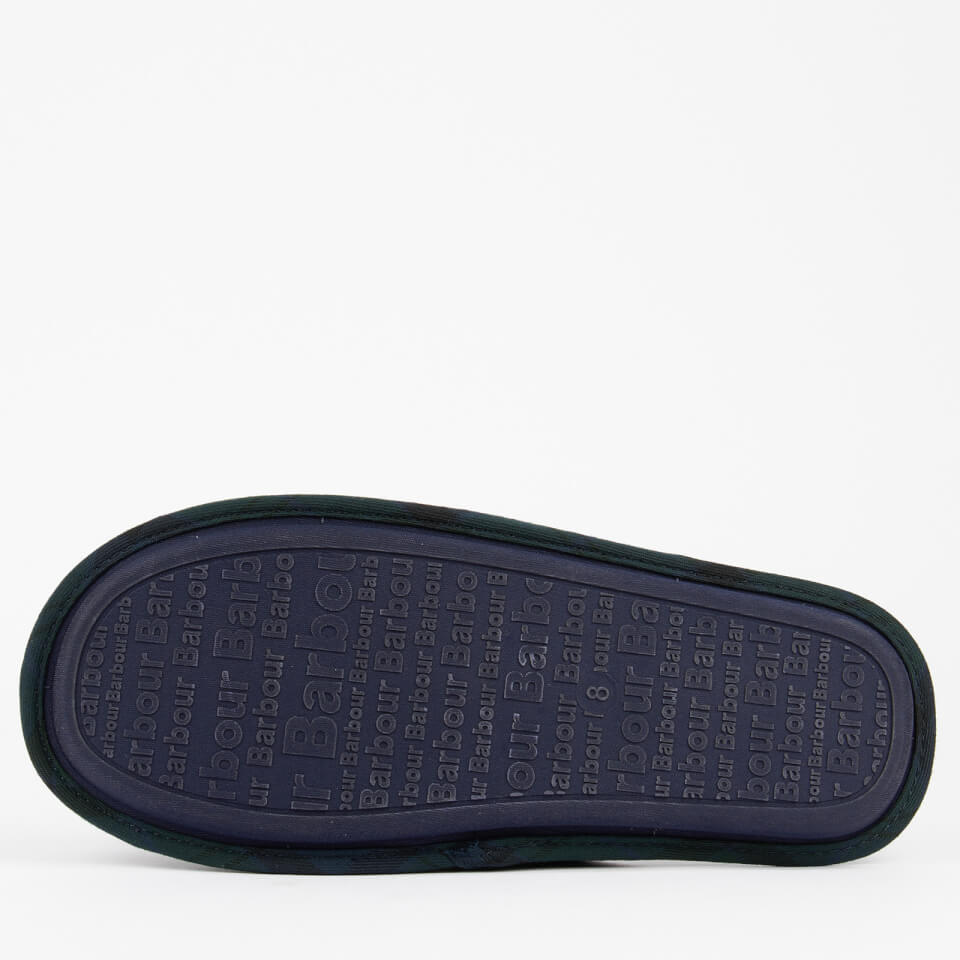 Barbour Men's Foley Suede Slippers - Navy