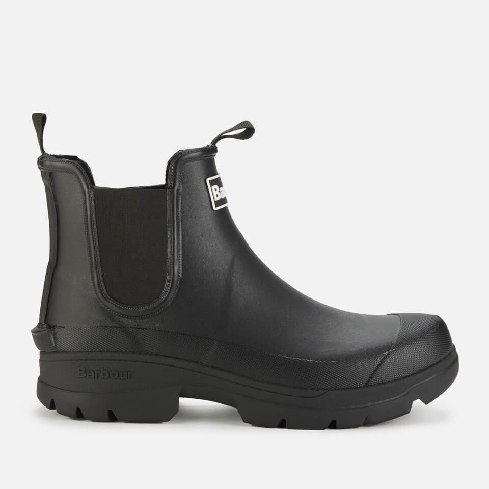 Barbour Men s Nimbus Rubber Chelsea Boots Black