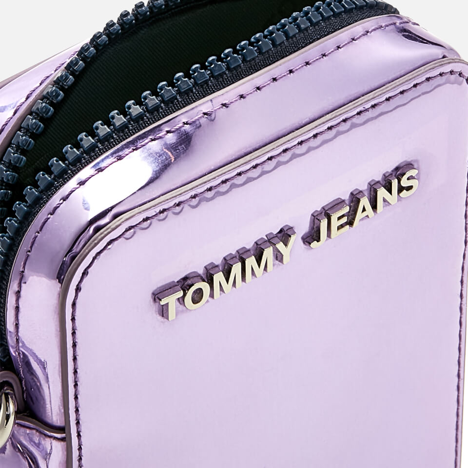 Tommy Jeans Women's Phone Pouch - Violet Mirror