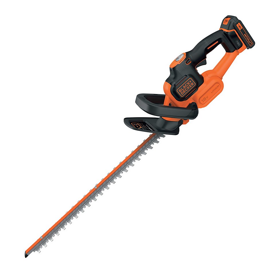 Black and decker cordless hedge trimmer 36v outlet